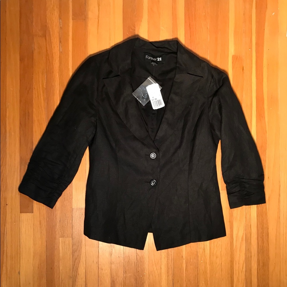 Forever 21 Blazer NWT 3/4 sleeves